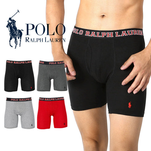 ポロ ラルフローレン POLO RALPH LAUREN バラ売り Breathable Mesh メンズ ロングボクサーパンツ 【メール便】 cts